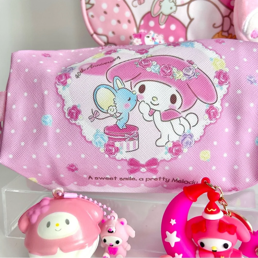 💝(MY328) My Melody Adorable 7-Piece Beauty Case Bundle!